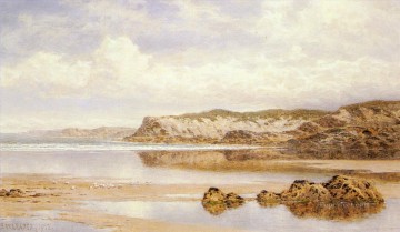 風景 Painting - 引き潮 ポース・ニューキーの風景 ベンジャミン・ウィリアムズ・リーダー・ビーチ